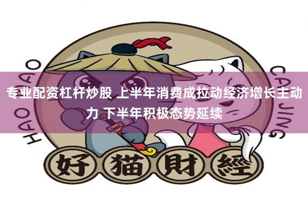 专业配资杠杆炒股 上半年消费成拉动经济增长主动力 下半年积极态势延续